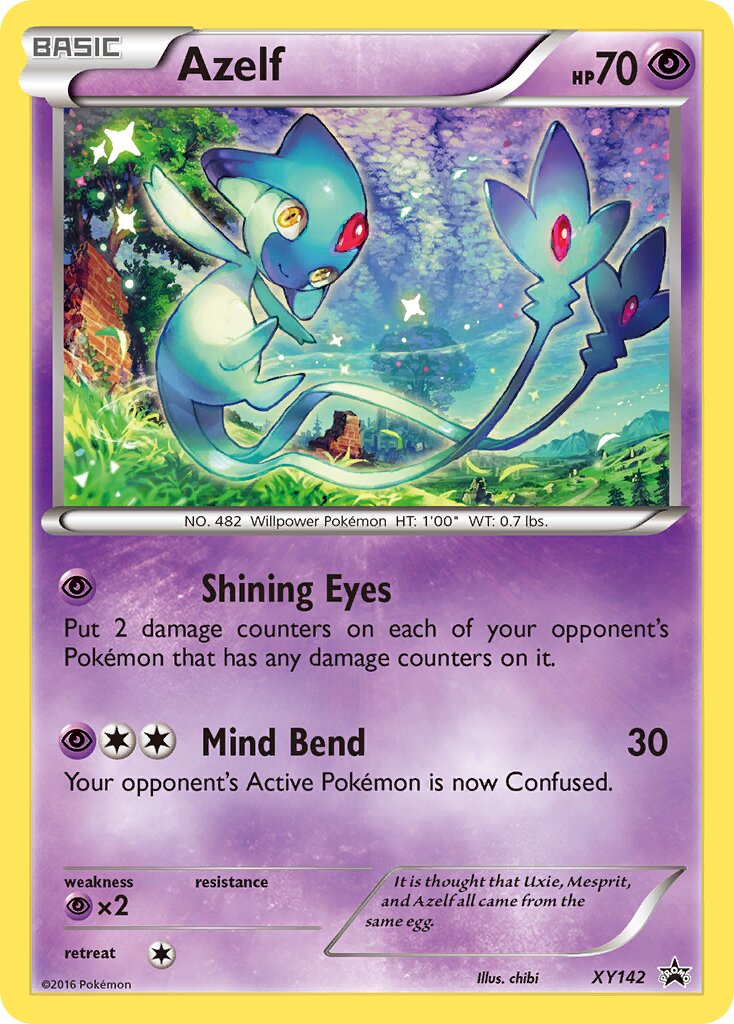 Azelf - XY142 - Promo