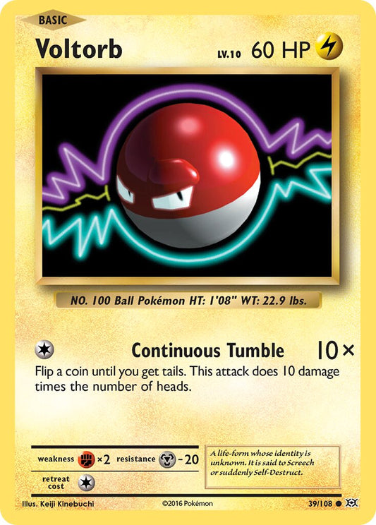 Voltorb - 39/108 - Common