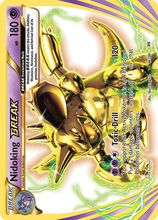 Nidoking BREAK - 46/108 - Rare BREAK
