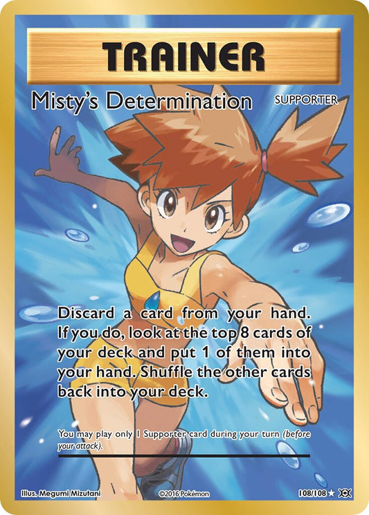 Misty's Determination - 108/108 - Rare Ultra