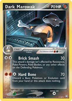 Dark Marowak - 7/109 (EX Team Rocket Returns) - 007/109 - Rare