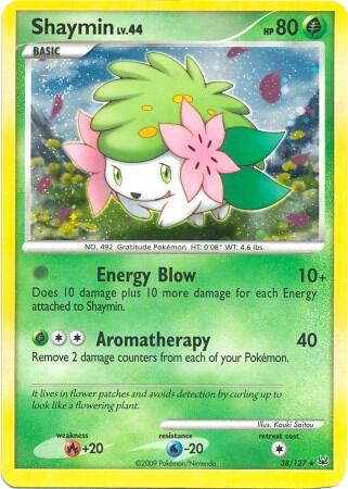 Shaymin - 38/127 (DPPt Platinum) - 038/127 - Holo Rare