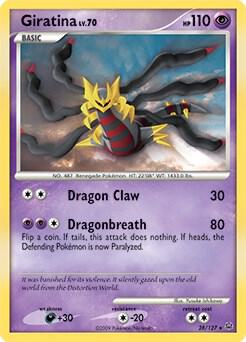 Giratina Lv. 70 - 28/127 (DPPt Platinum) - 028/127 - Holo Rare