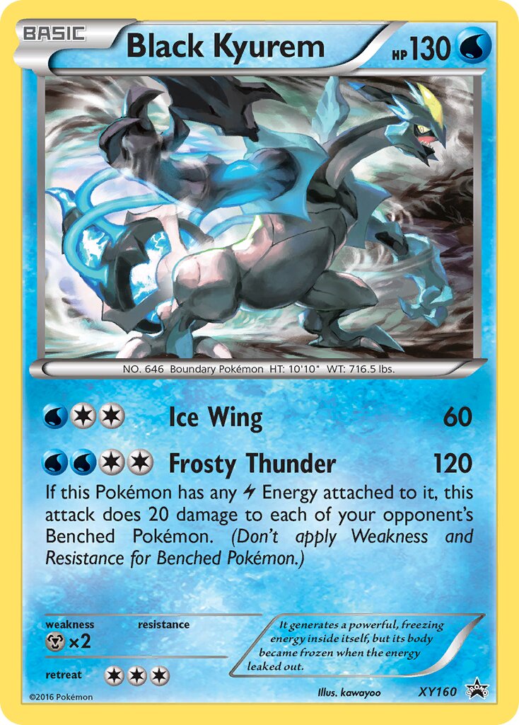 Black Kyurem - XY160 - Promo