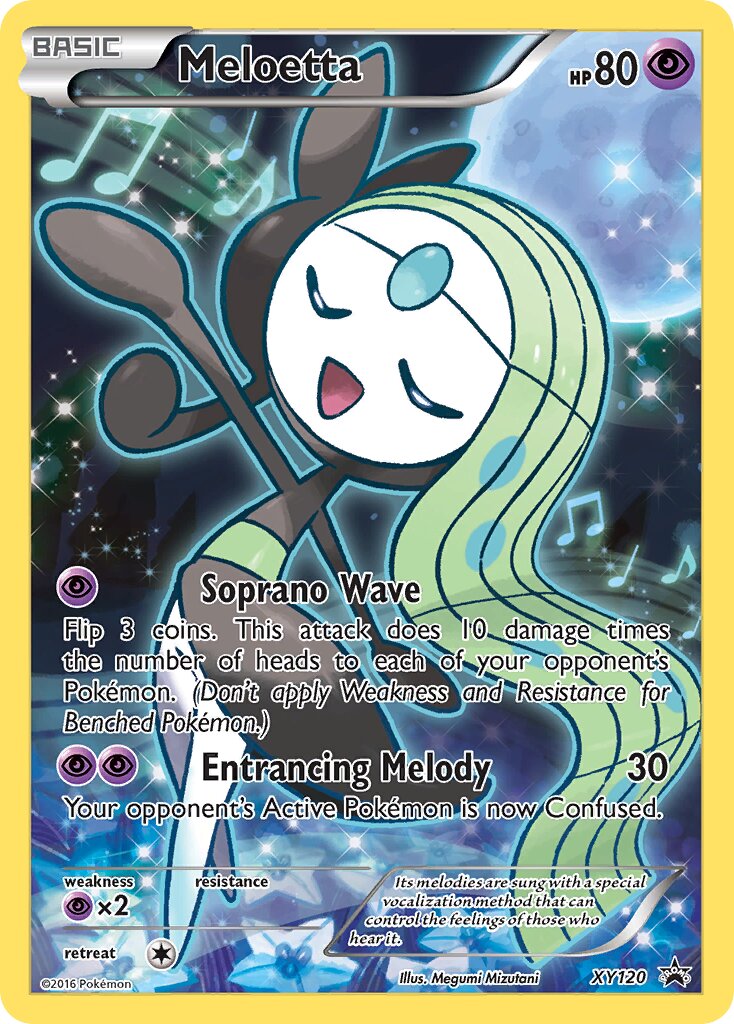 Meloetta - XY120 - Promo