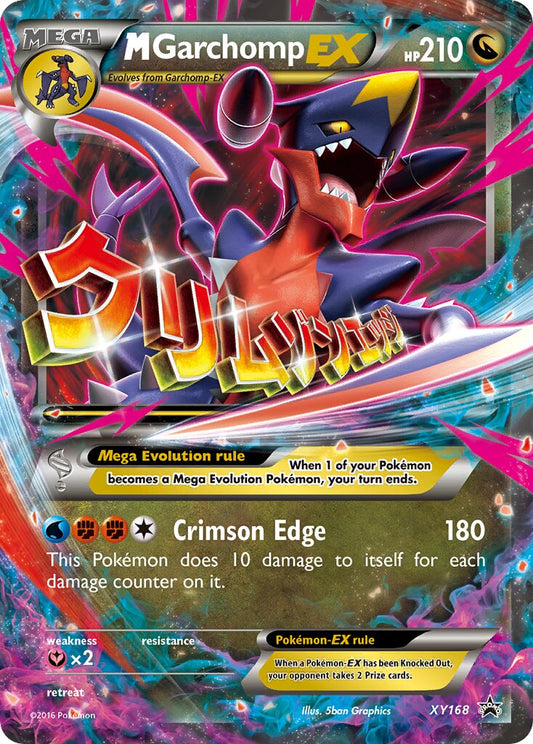 M Garchomp-EX - XY168 - Promo