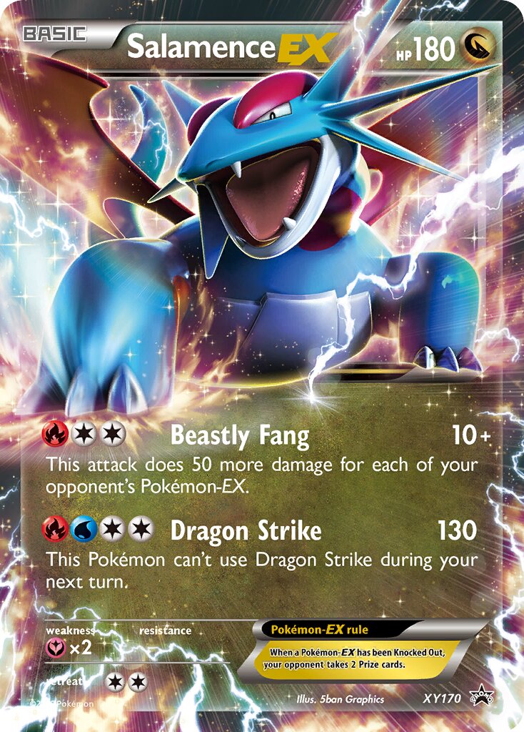Salamence-EX - XY170 - Promo