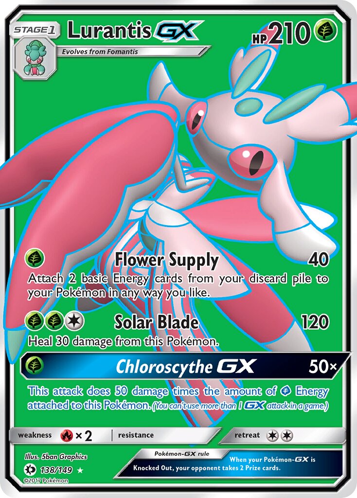 Lurantis-GX - 138/149 - Rare Ultra