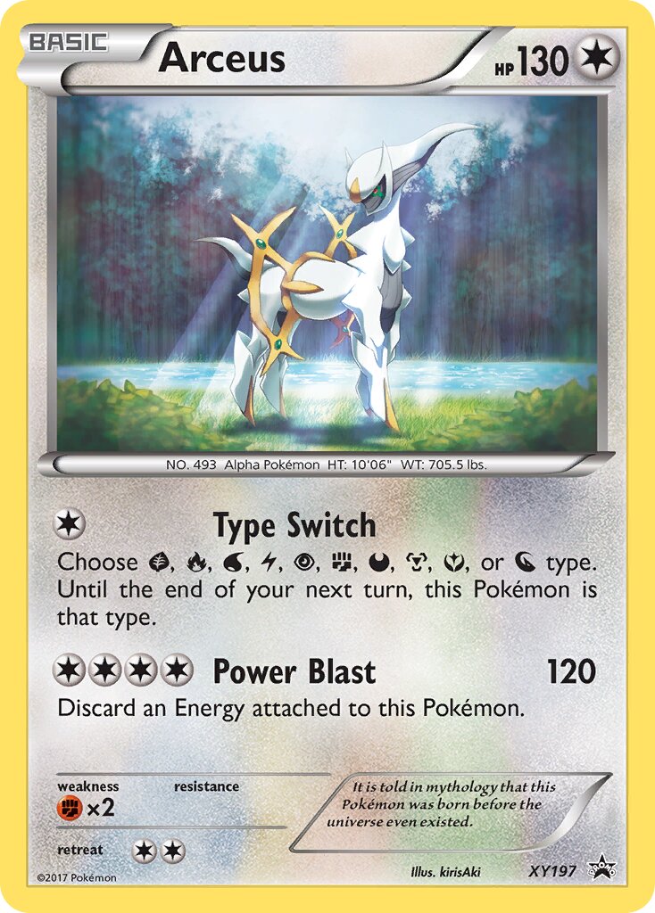 Arceus - XY197 - Promo