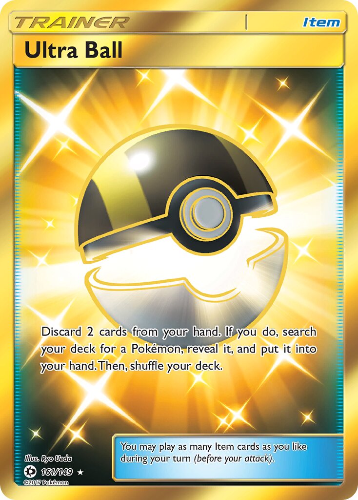 Ultra Ball - 161/149 - Rare Secret