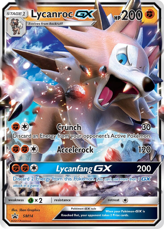 Lycanroc-GX - SM14 - Promo