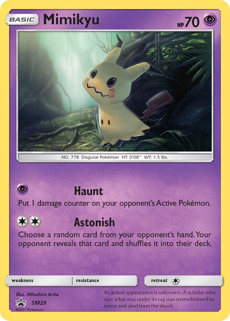 Mimikyu - SM29 - Promo