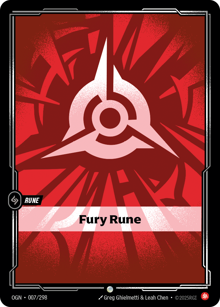 Fury Rune - 007/298