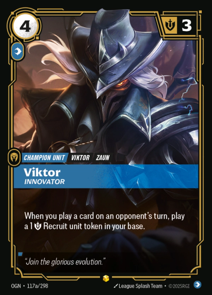 VIKTOR, INNOVATOR - OGN-117a/298 (Foil)