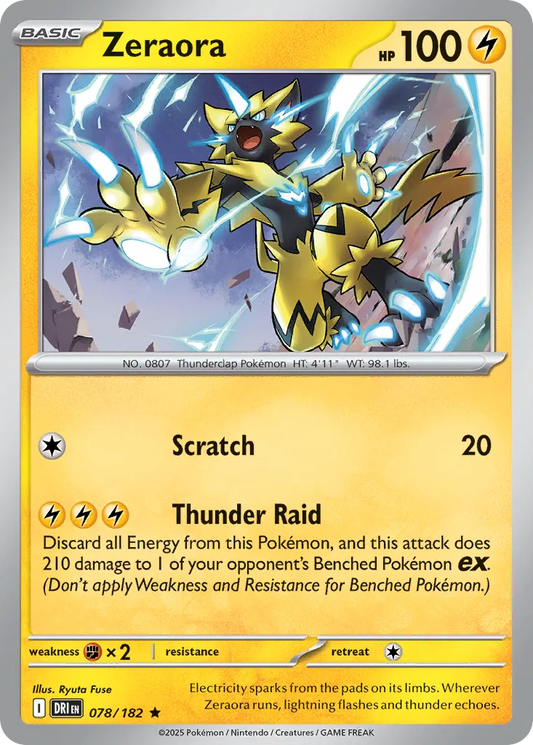 Zeraora - 078/182 - Rare