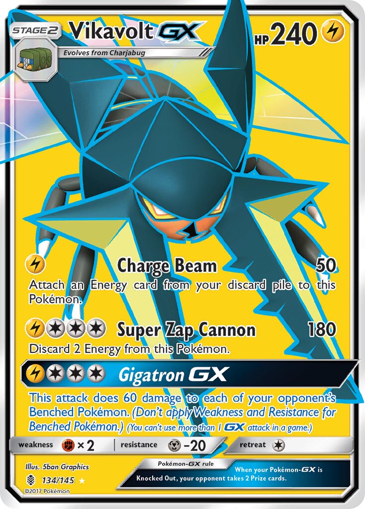 Vikavolt-GX - 134/145 - Rare Ultra
