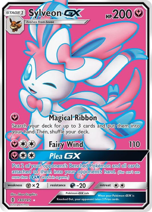 Sylveon-GX - 140/145 - Rare Ultra