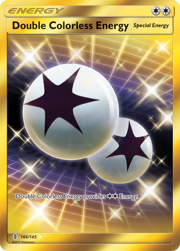 Double Colorless Energy - 166/145 - Rare Secret