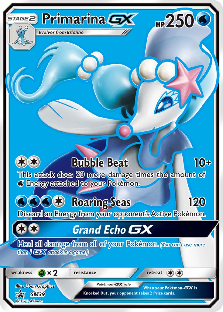 Primarina-GX - SM39 - Promo