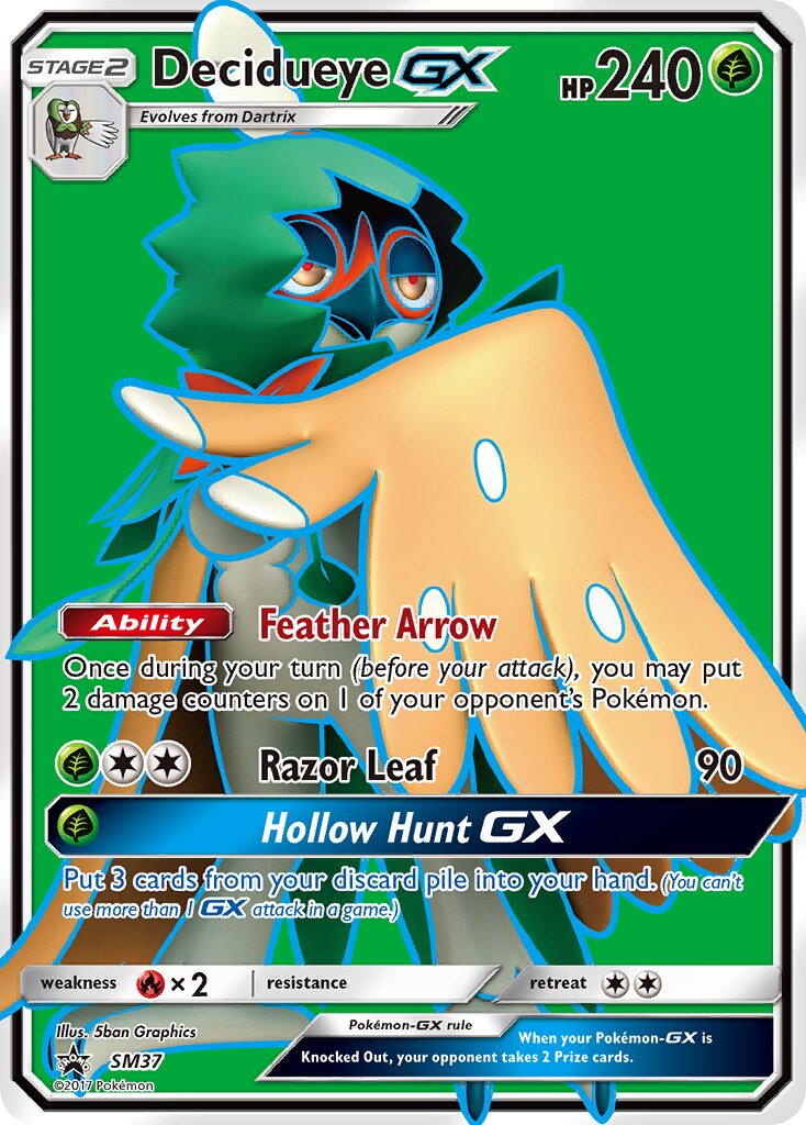 Decidueye-GX - SM37 - Promo