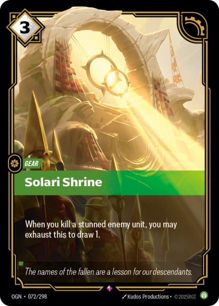 SOLARI SHRINE - OGN-072/298 (Foil)