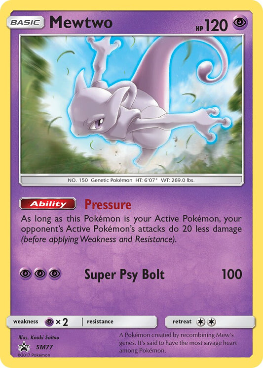 Mewtwo - SM77 - Promo