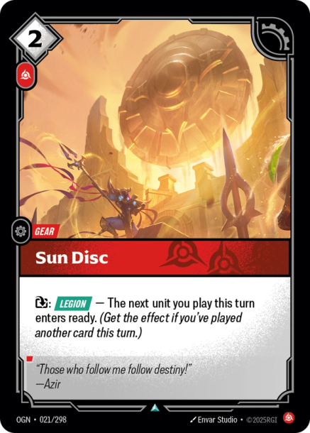 SUN DISC - OGN-021/298