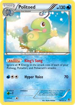 Politoed - 18/111 (Cosmos Holo) - 018/111 - Promo