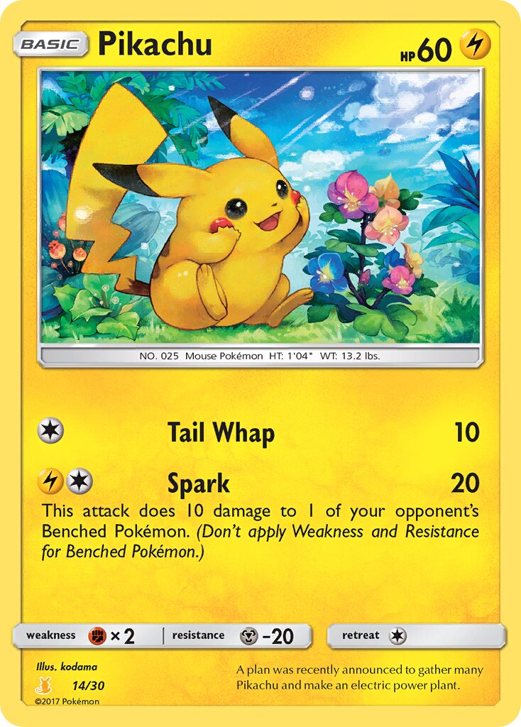 Pikachu - 14/30 - Common
