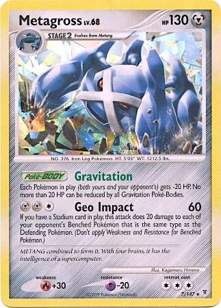Metagross - 7/147 (Cracked Ice Holo) - 007/147 - Promo