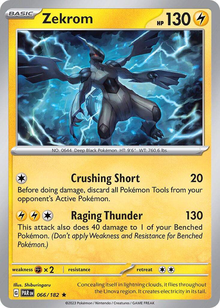 Zekrom - 066/182 - Rare