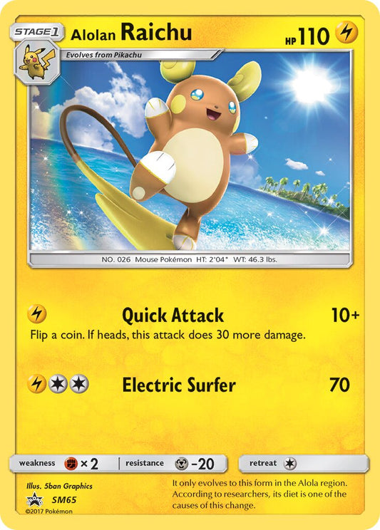 Alolan Raichu - SM65 - Promo