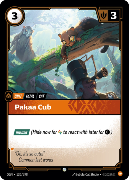 PAKAA CUB - OGN-135/298 (Foil)