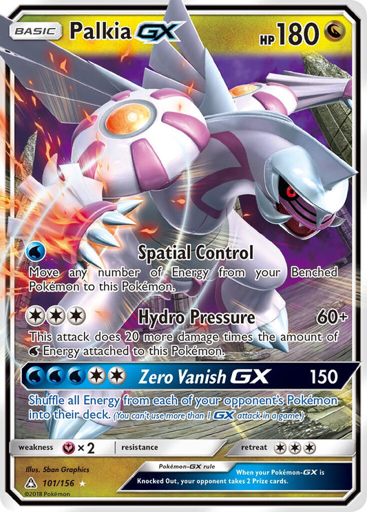 Palkia-GX - 101/156 - Rare Holo GX