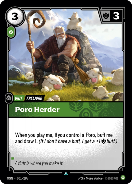 PORO HERDER - OGN-061/298 (Foil)