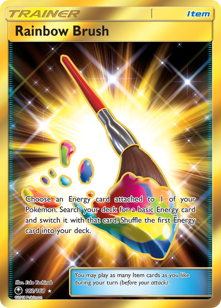 Rainbow Brush - 182/168 - Rare Secret