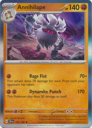 Annihilape - 109/198 - Holo Rare