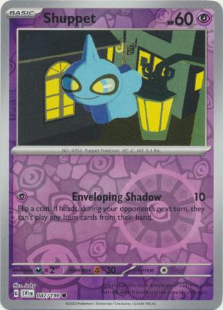 Shuppet - 087/198 - Common Reverse Holo