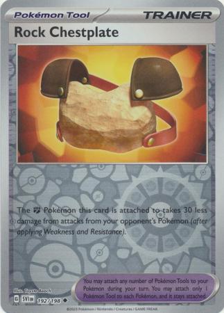 Rock Chestplate - 192/198 - Uncommon Reverse Holo (Español)