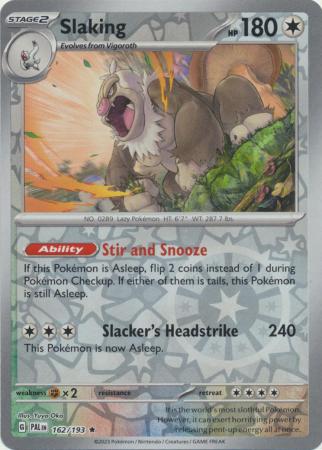 Slaking - 162/193 - Holo Rare Reverse Holo (Español)