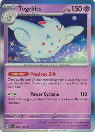 Togekiss - 085/197 - Holo Rare (Español)