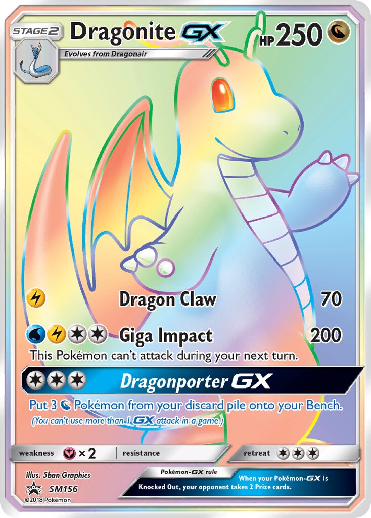 Dragonite-GX - SM156 - Promo