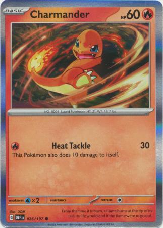 Charmander - 026/197 - Holo Promo (Español)