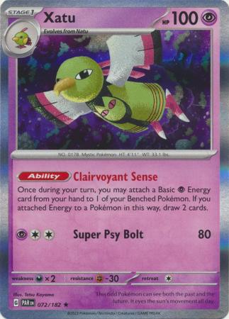 Xatu - 072/182 - Holo Rare (Español)