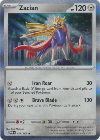 Zacian - 136/182 - Holo Rare (Español)