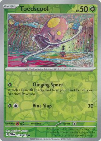 Toedscool - 015/182 - Common Reverse Holo (Español)