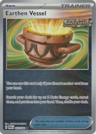 Earthen Vessel - 163/182 - Uncommon Reverse Holo (Portugués)