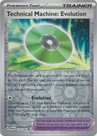 Technical Machine: Evolution - 178/182 - Uncommon Reverse Holo