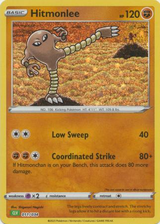 Hitmonlee - 011/034 - CLV