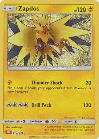 Zapdos - 012/034 - CLC